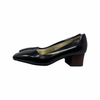 Suzanne Rae Low Heeled Squared Toe Pumps-Side