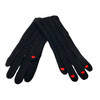 Moschino Knit Heart Fingertip Gloves-Thumbnail