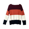 Old Khaki Striped Sweater-Back