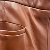 Burgundy Leather Pants-Detail 2