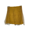 Rodarte for Target Ruffle Mesh Overlay Lace Skirt-back