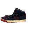Lanvin Plaid High Top Sneakers-side
