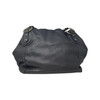 M. Officer Leather and Gold Ring Strap Handbag-back