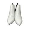 Anine Bing High-Shine White Stevie Boots-Front