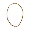 Gold Tone Fox Chain Necklace-Back