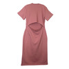 Proenza Schouler White Label Sweatshirt Dress-Pink Back