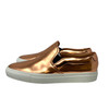 Woman by Common Projects Copper Metallic Slip On Sneakers-Side