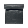 Duren Large Black Studded Bread Bag-Rolled