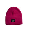 WESC Knit Logo Beanie-pink