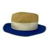 & Other Stories Colorblock Fedora Straw Hat-Side
