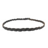 Skinny Leather Braided Belt-Back