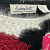 Vintage Lindsay Scott Floral Fuzzy Sweater-Logo