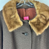 Vintage Stevens Hockanum Wool Textured Coat-Detail