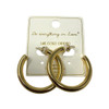 Do Everything in Love Large Chunky Open Hoop Earrings-Thumbnail
