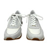 Marc Jacobs Mixed Suede Low Top Sneakers-White front
