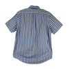 Club Monaco Short Sleeve Striped Popover Shirt-Back