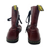 Dr Martens Burgundy Combat Boots-Back