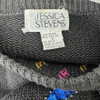 Jessica Stevens Floral Sequined Sweater-Designer Label