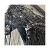 Vintage Niteline Beaded Fringe Maxi Dress-Detail