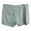 Theory Lynie R Steel Soft Crunch Shorts-Green Back