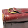 Renwick Burgundy Briefcase-Detail