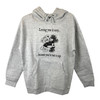 Solidarity Print Network Loving You is Easy Hoodie-Gray front