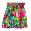 Vertigo Floral Overlay Shorts-Back