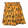 Tanya Taylor Pleated Floral Print Elasticized Waist Skirt-Thumbnail