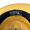 Capas Headwear Genuine Panama Straw Hat-Label