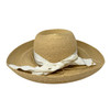 Ribbon Tie Straw Hat-Front