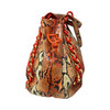 Michael Kors Collection Oversized Snakeskin Chain Detail Bag-Side1