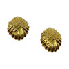 Vintage Paolo Gold Tone Clip On Earrings-Thumbnail