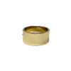 WFTW Rhinestone Detail Gold Tone Ring-Back