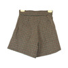 Sandro High Rise Houndstooth Wool Blend Shorts-back