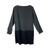 Eileen Fisher Colorblock Shirt Dress-Back