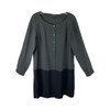 Eileen Fisher Colorblock Shirt Dress-Thumbnail