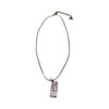 Christian Dior Enamel Trotter Pendant Necklace-Thumbnail
