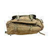 Vintage Distressed Army Green Backpack-Bottom