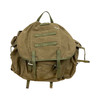 Vintage Distressed Army Green Backpack-Thumbnail