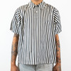 Duckie Brown Striped Boxy-Fit Top-front