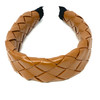 Shashi Braided Vegan Leather Headband