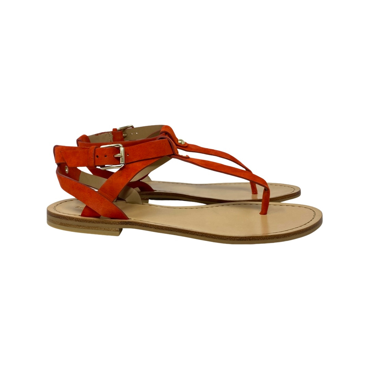 & Other Stories Suede Strap Sandals