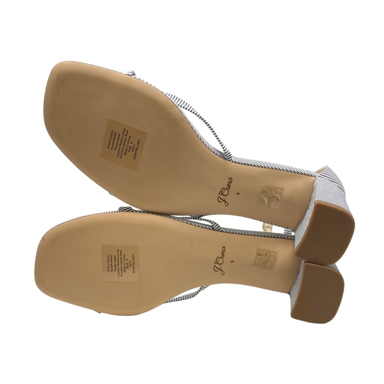 NEW - J.Crew Womens Menorca Padded Thong Sandals - WHITE - Size 6.5 -  International Society of Hypertension