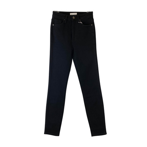 Anine Bing Black Jagger High Rise Skinny Jeans-Thumbnail