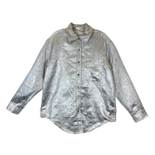 LBV Silver Brocade Shirt-Thumbnail