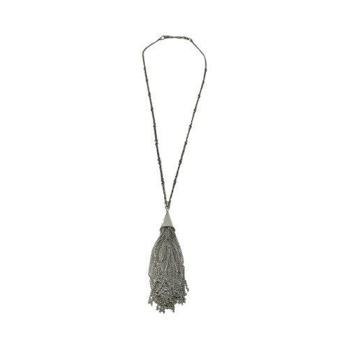 Tassel Pendant Drop Chain Necklace-Thumbnail