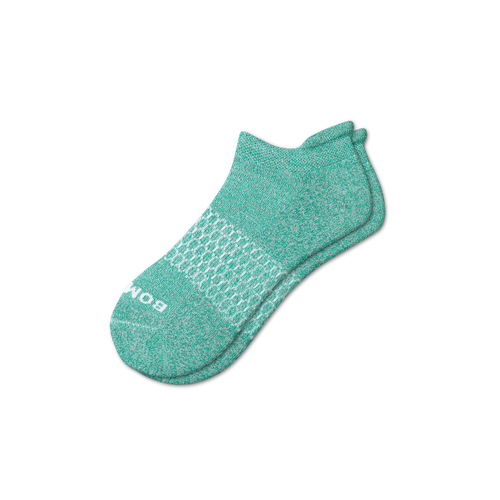 Bombas Green Heather Ankle Socks-Thumbnail