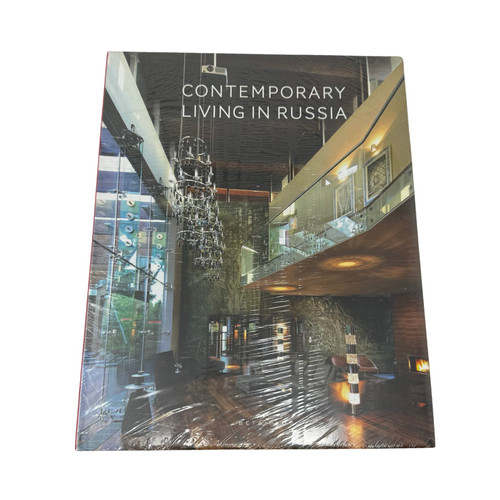 Contemporary Living in Russia Coffee Table Book-front