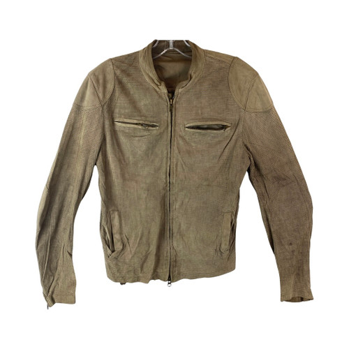 Duckie Brown Perforated Leather Jacket-Thumbnail