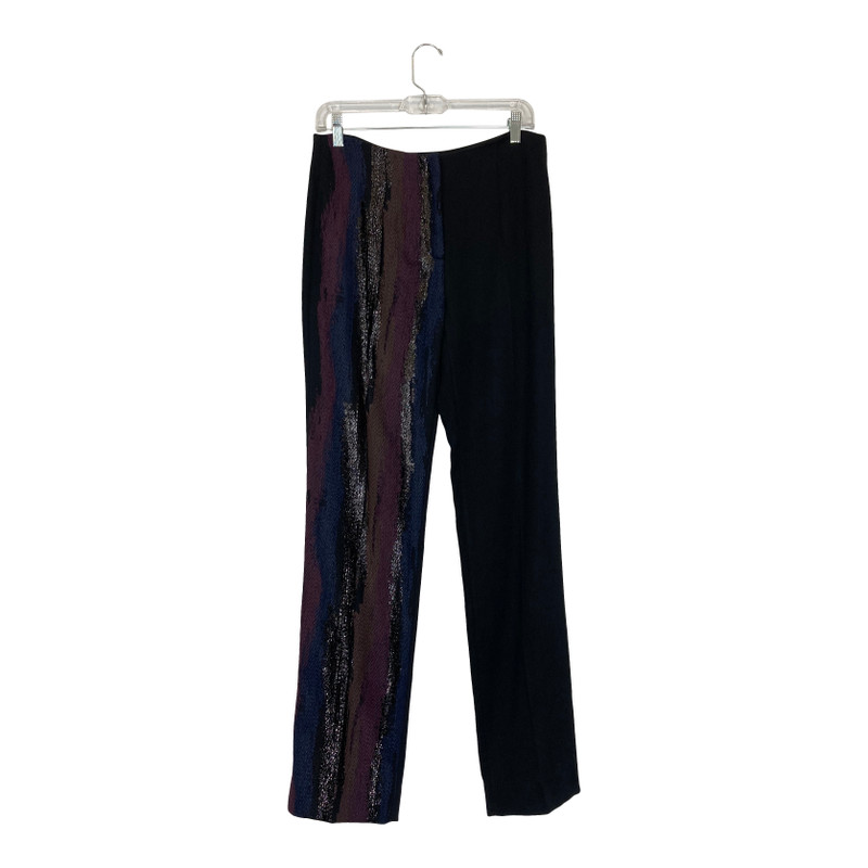 Kimora Lee Simmons Metallic Embroidered Trousers-Thumbnail